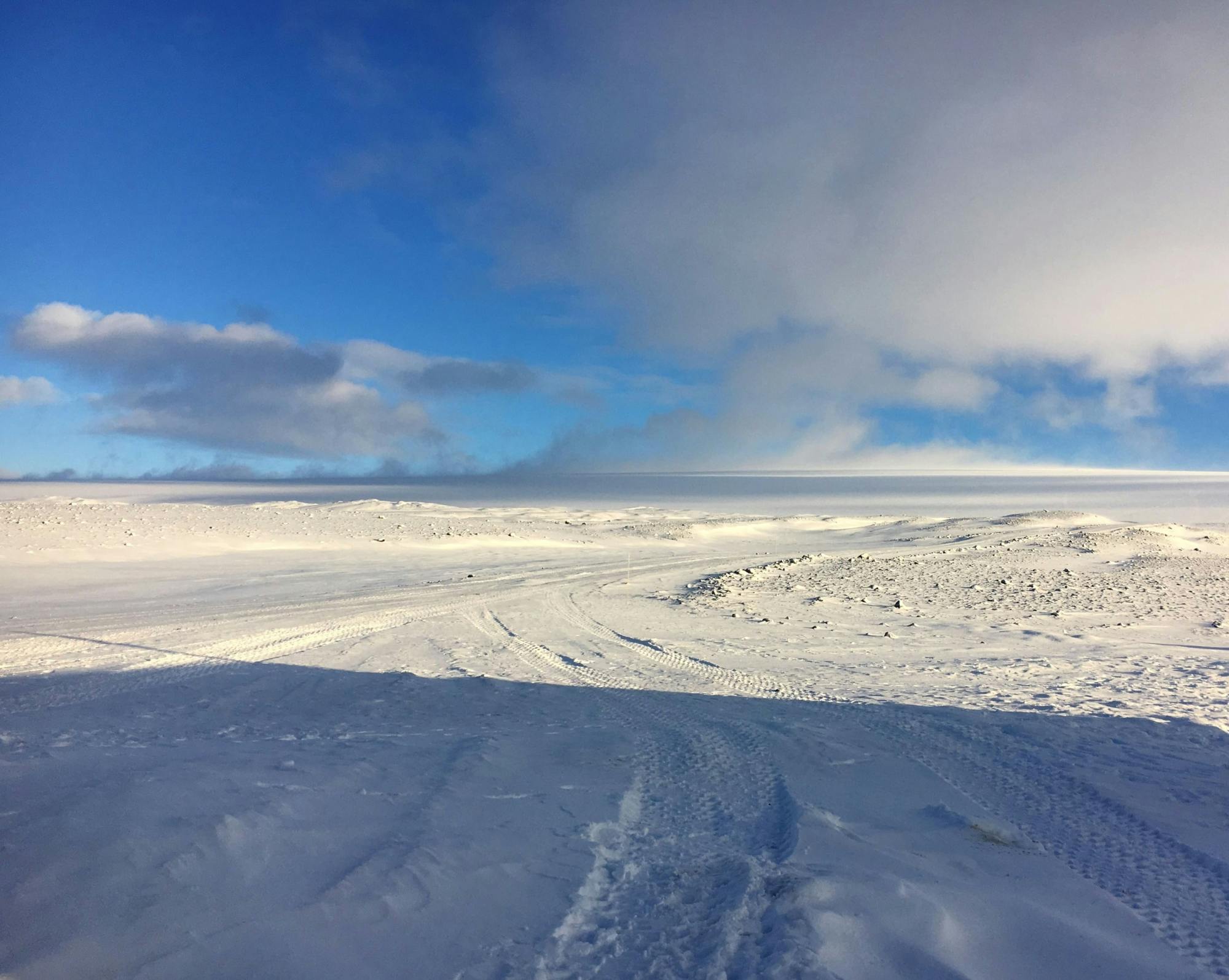 Into Langjökull Glacier