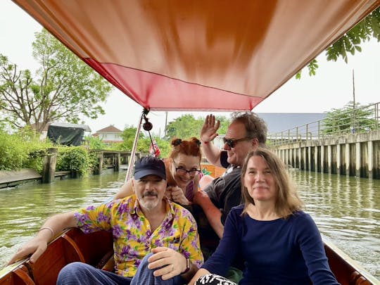1-hour hop-on hop-off cruise on Bangkok's canals