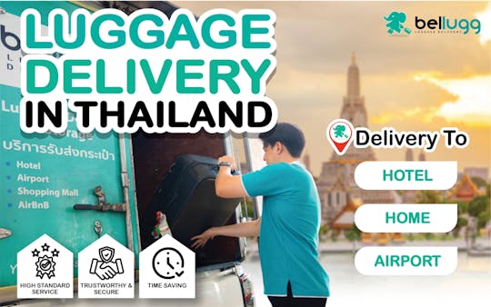 Gepäcklieferservice vom Hotel in Bangkok zum Hotel in Pattaya