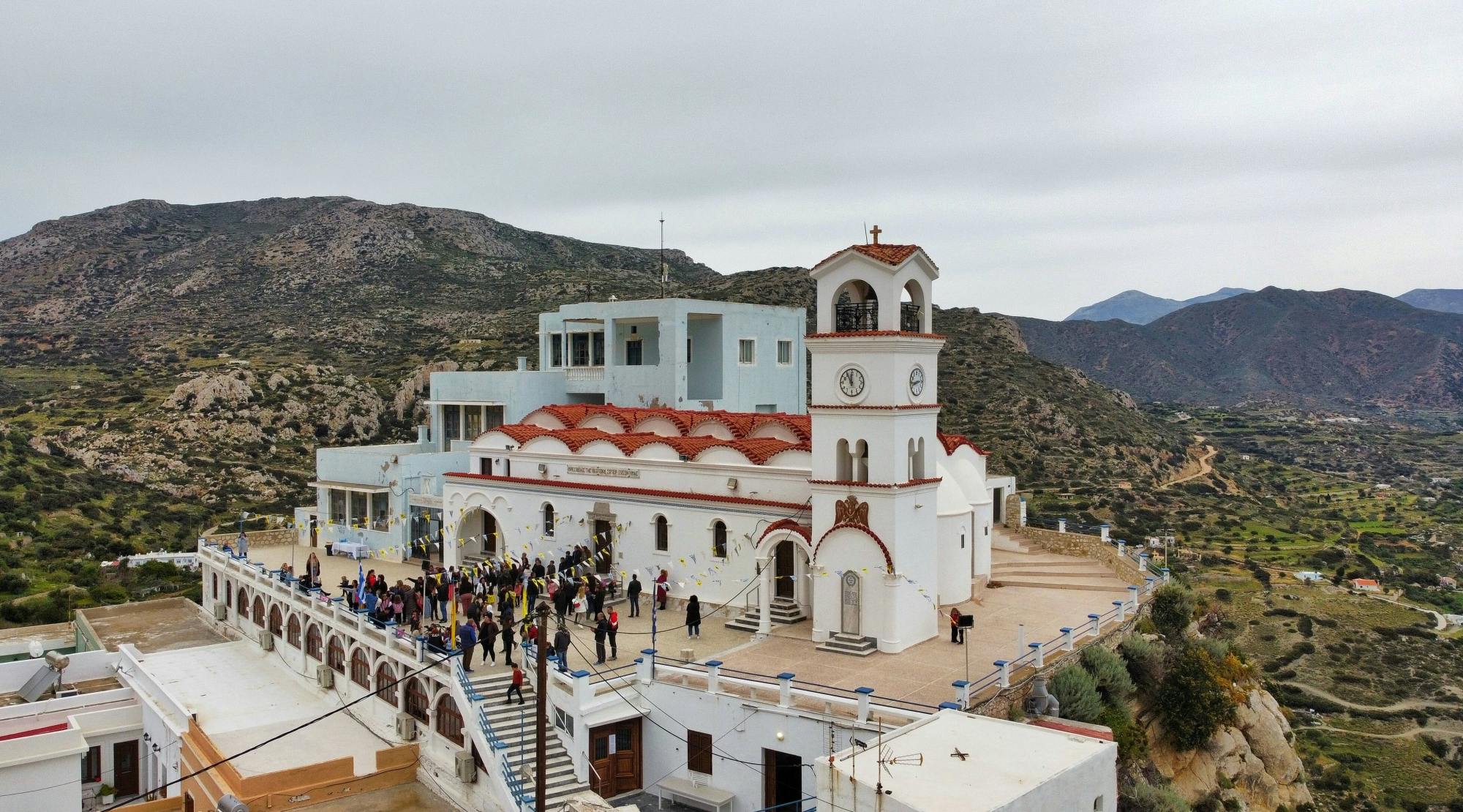 Karpathos wine, honey and tastes of Menetes tour in Greece