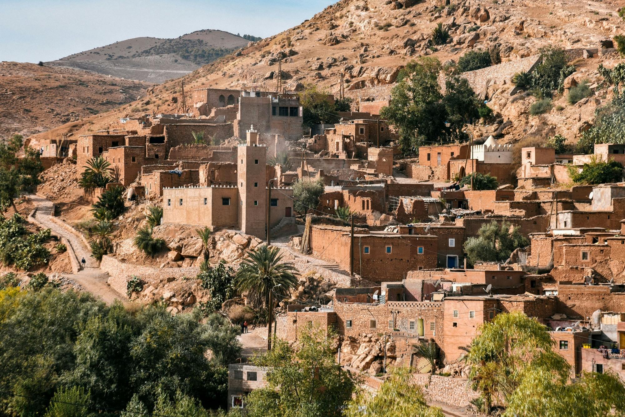 Atlas Mountains 4x4 tour with lunch at a Berber village
