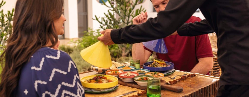 Abendessen im Riad in der Medina von Marrakesch mit Transfer