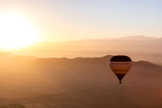 Marrakech hot air balloon ride