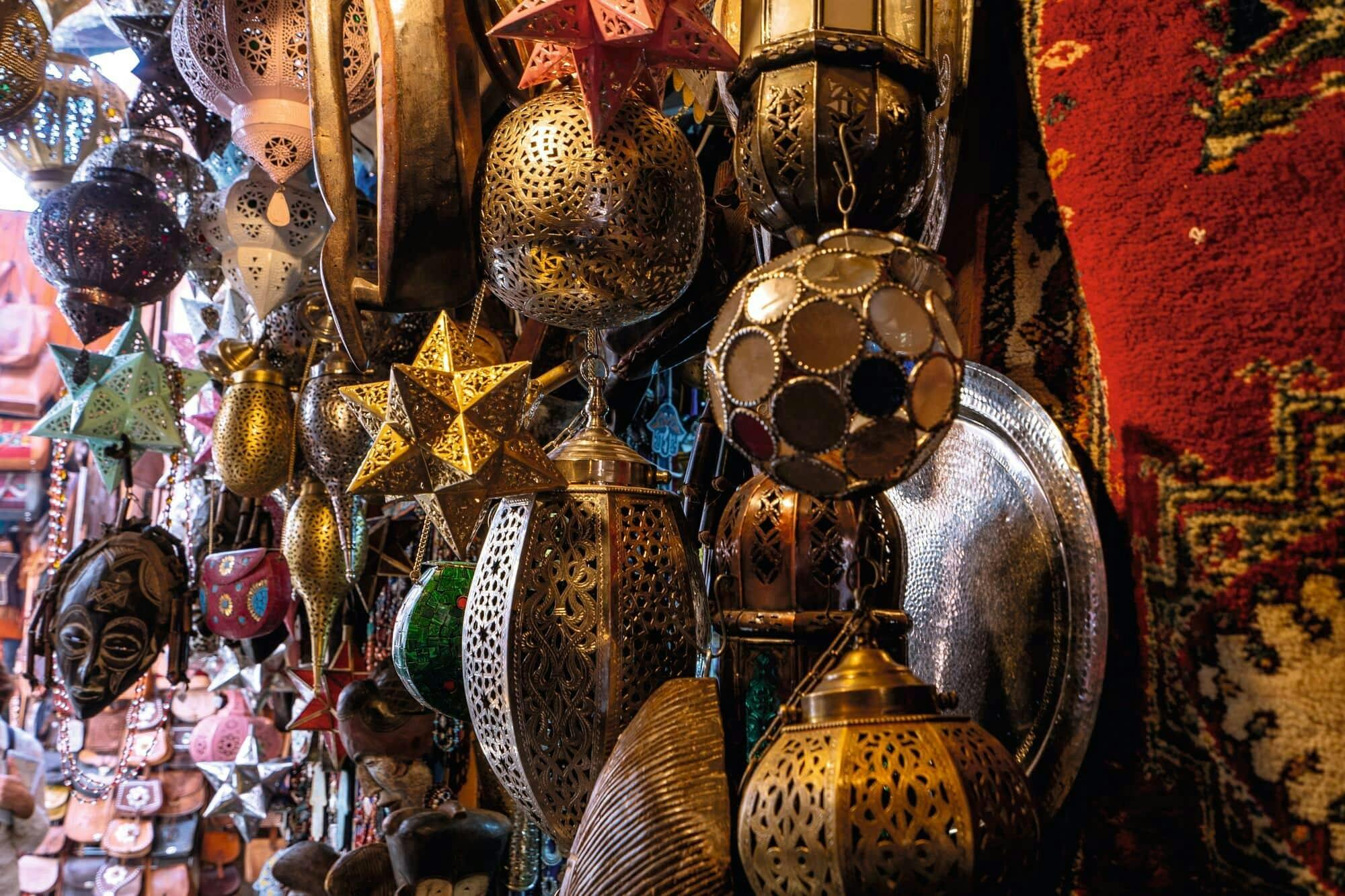 Private horse-drawn carriage tour of Marrakech by night