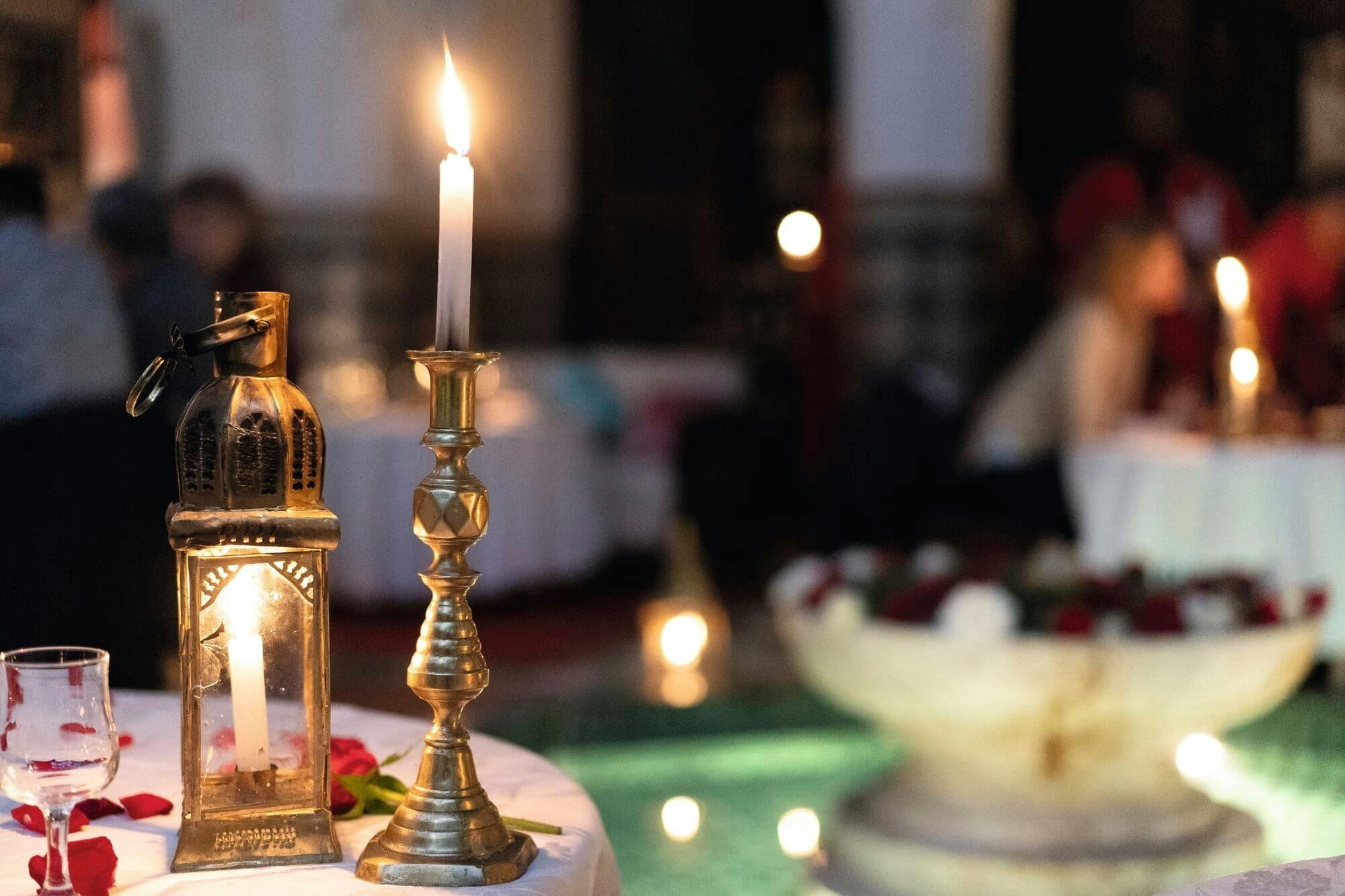 Riad diner in Marrakech medina with transport