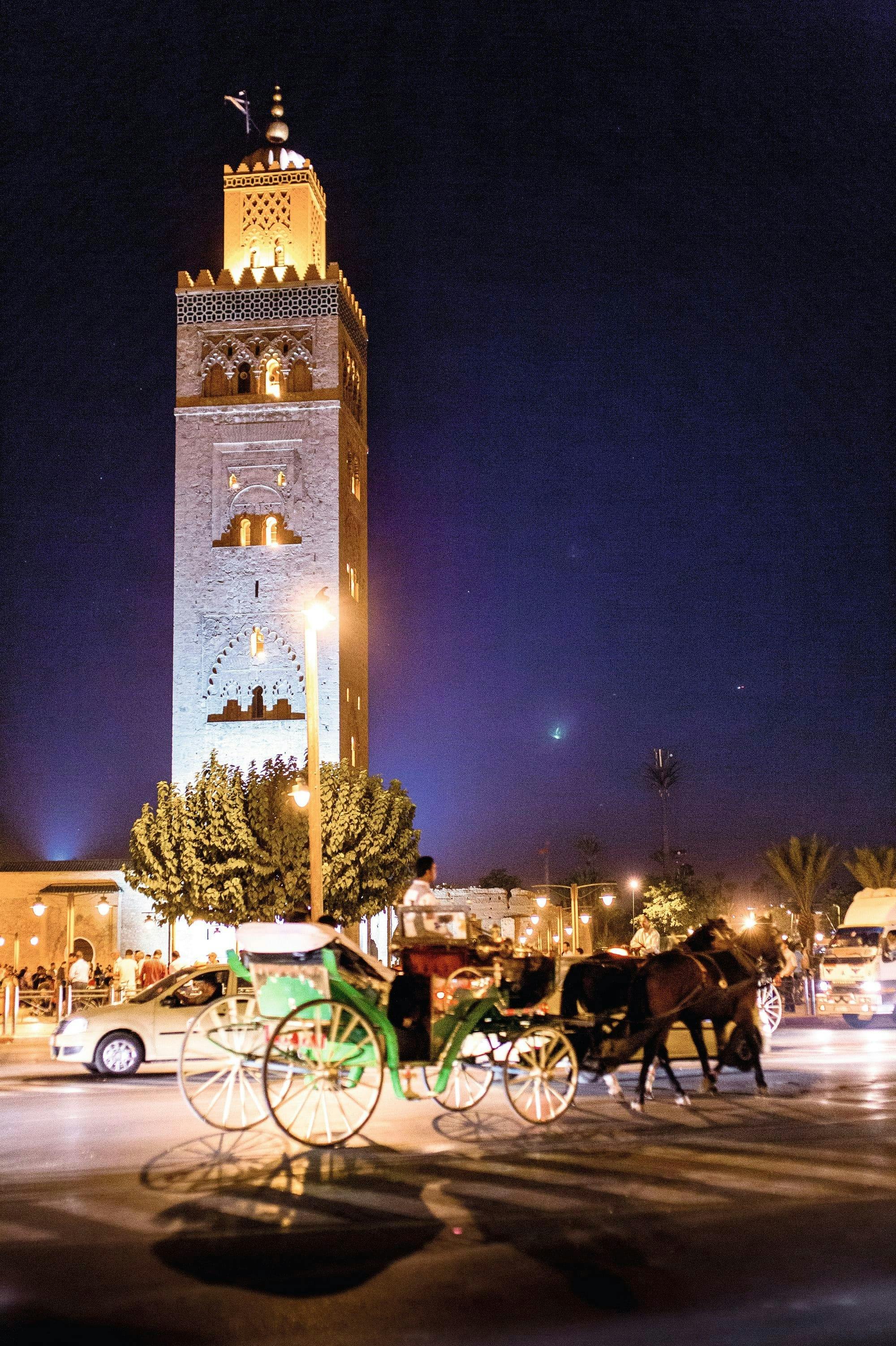Marrakech horse and carriage tour with Jemaa el-Fnaa Square