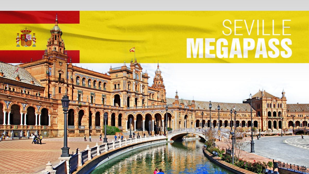 Seville 5 attraction MegaPass Deluxe with Alcazar, Cathedral and more