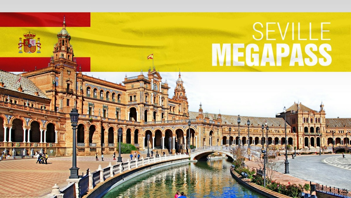 Seville 5 attraction MegaPass Deluxe with Alcazar, Cathedral and more ...