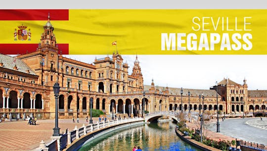 Seville 5 attraction MegaPass with Alcazar, Cathedral and more