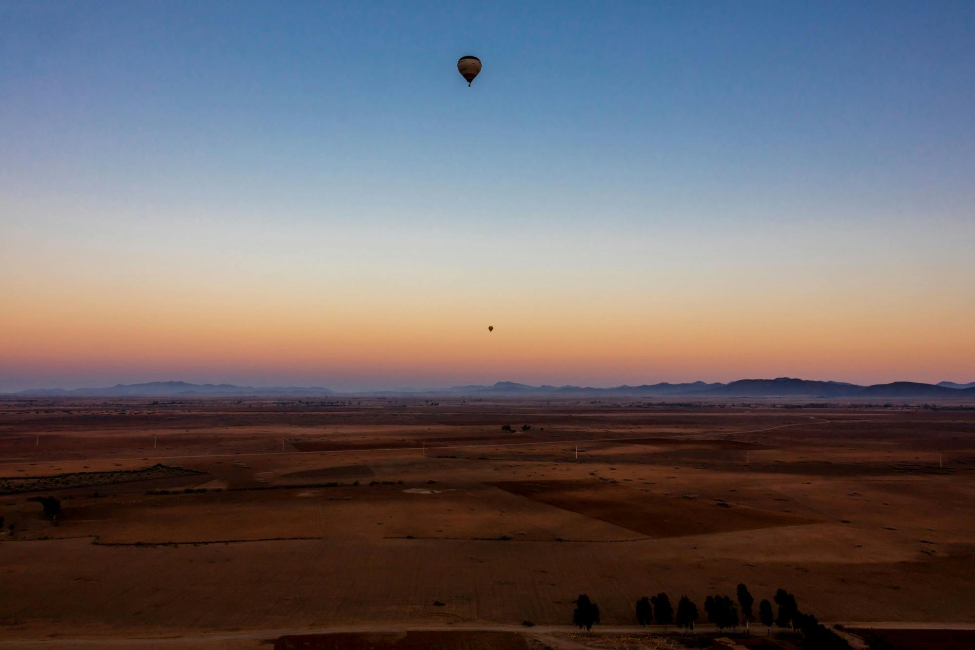 Marrakech hot air balloon ride