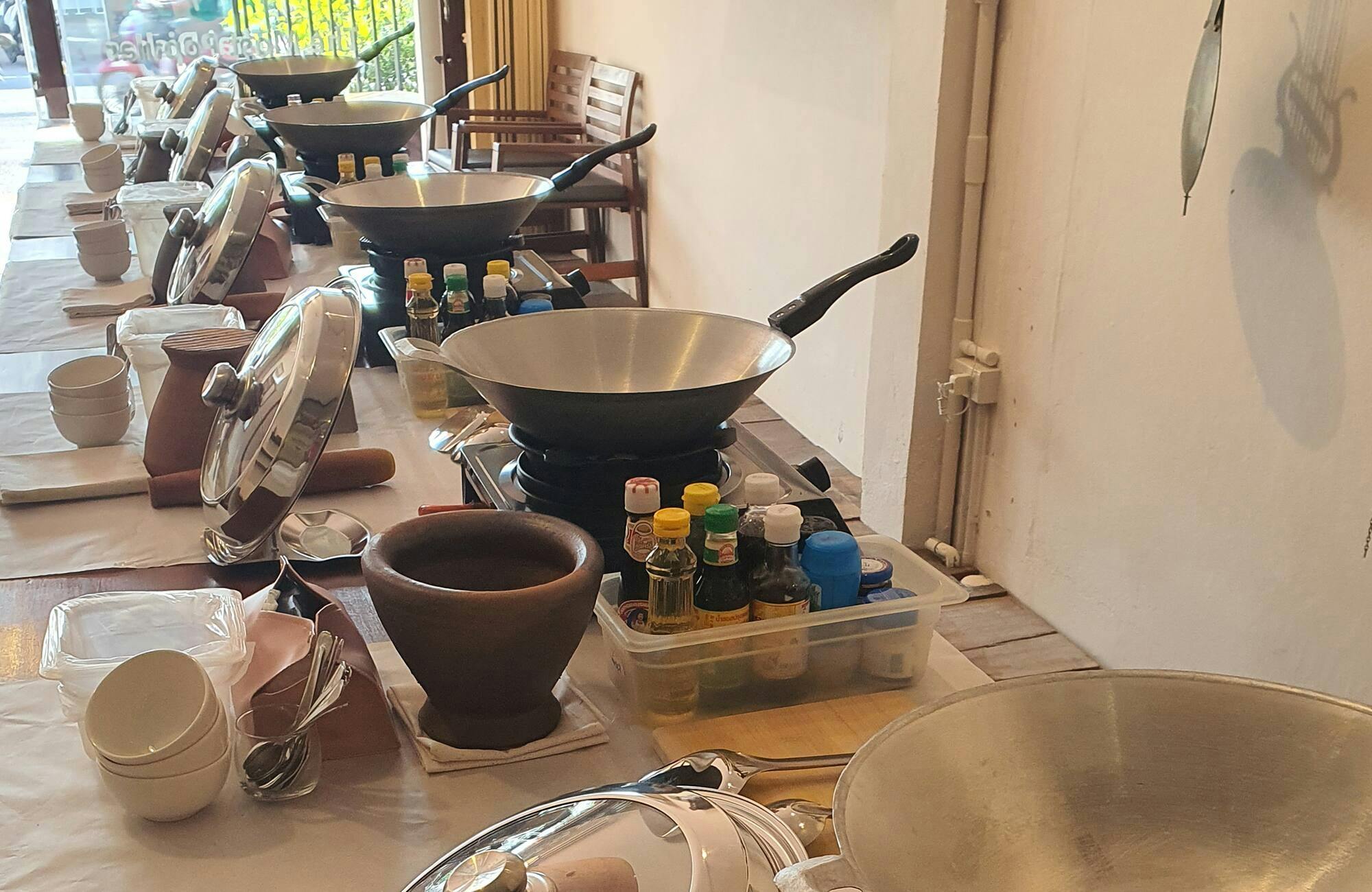 Half-day Thai cooking class and market tour from Phuket