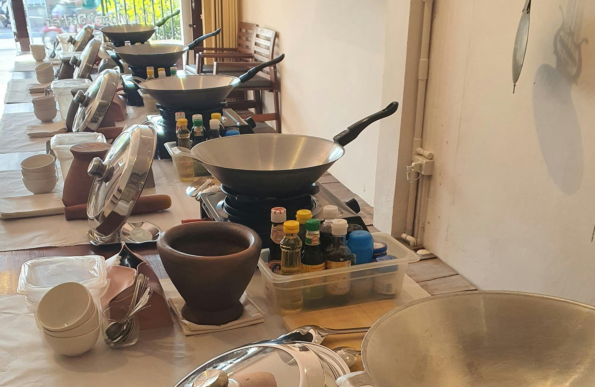 Half-day Thai cooking class and market tour from Phuket