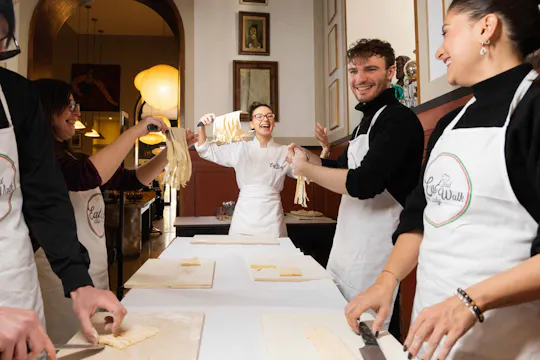 Fettucine, Ravioli and Tiramisù Cooking Class