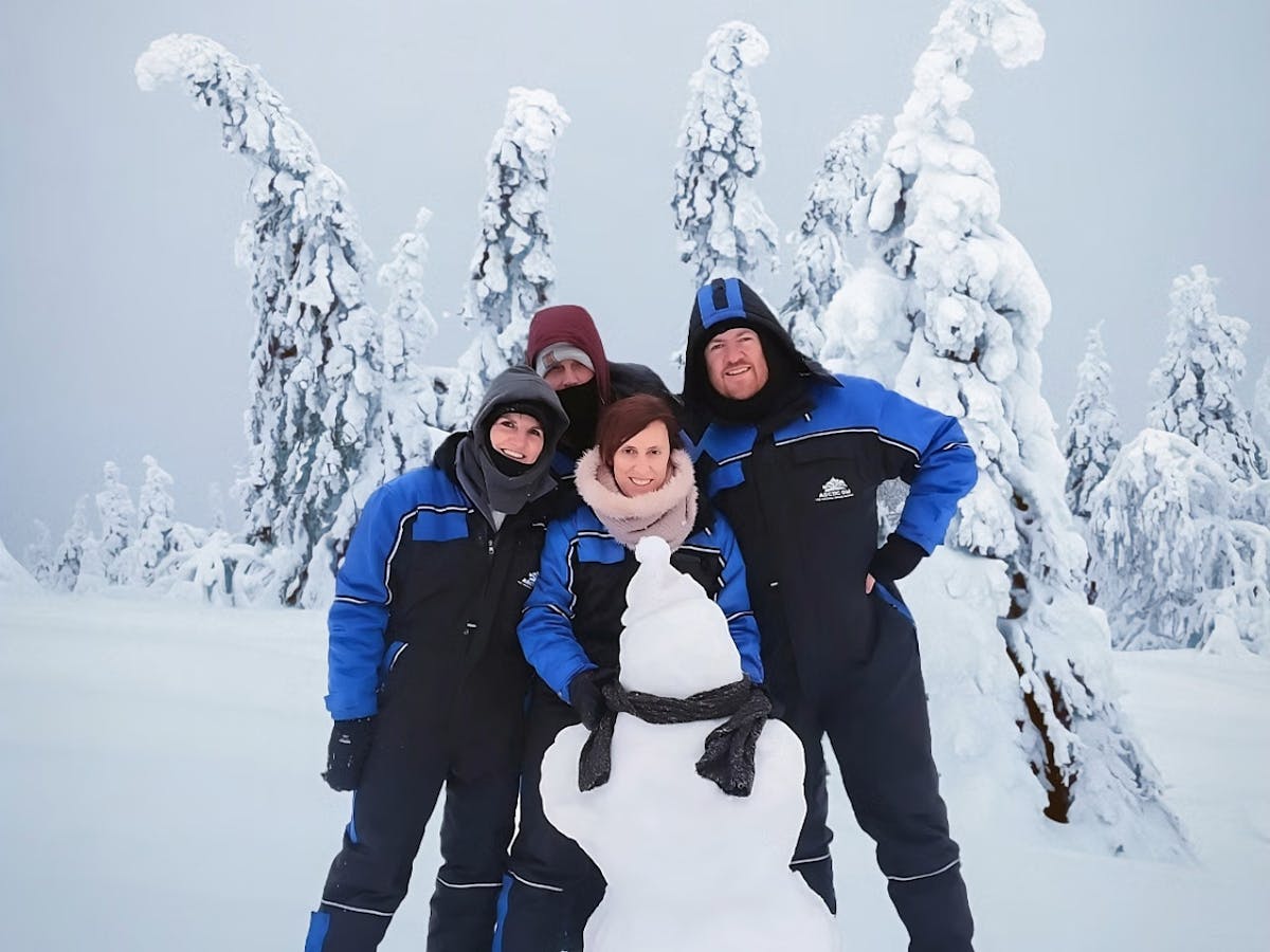 Riisitunturi wildernis expeditie in kleine groep met BBQ vanuit Rovaniemi
