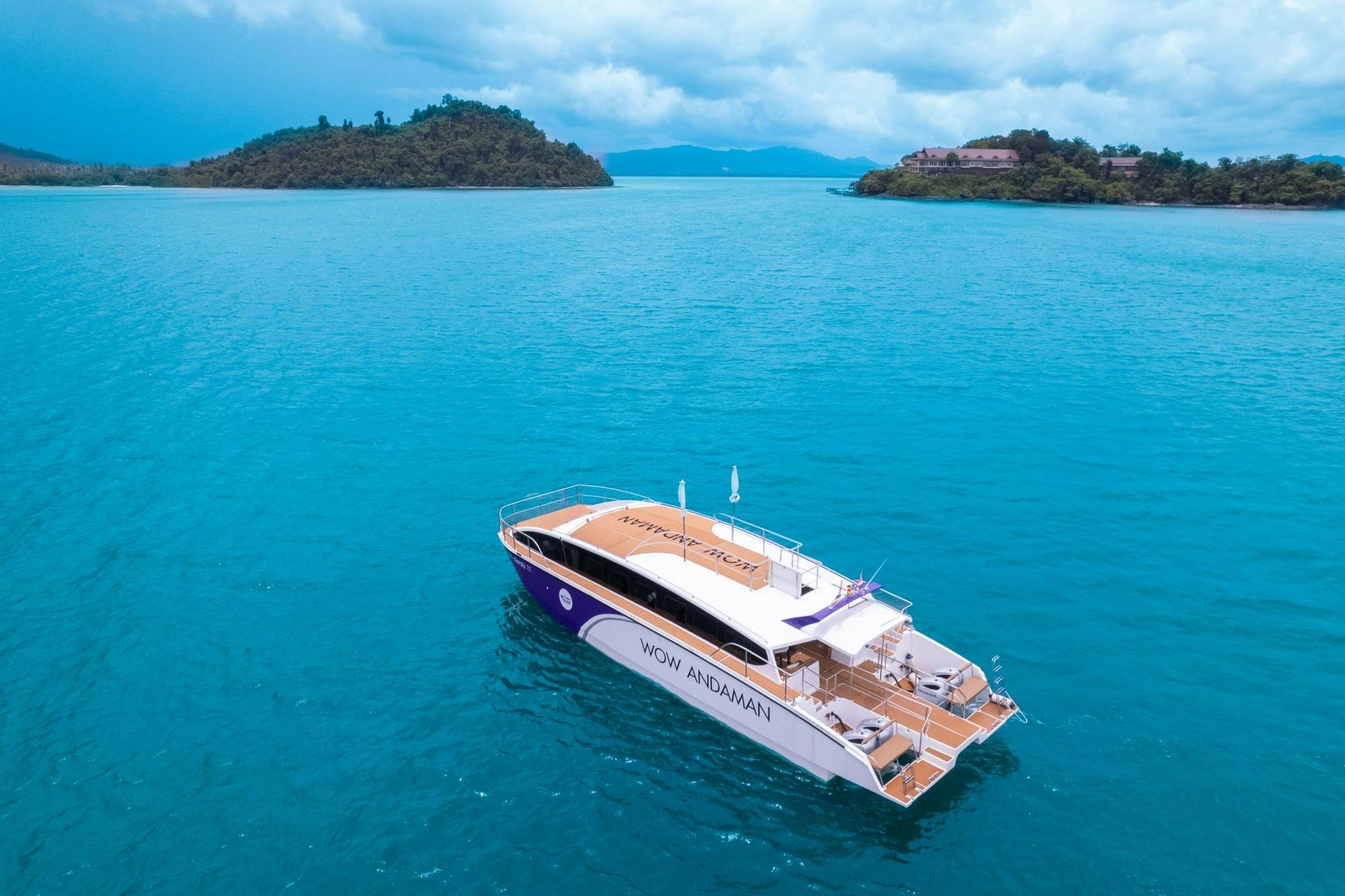 Full-day Phi Phi and Bamboo Islands tour by speed catamaran from Khao Lak