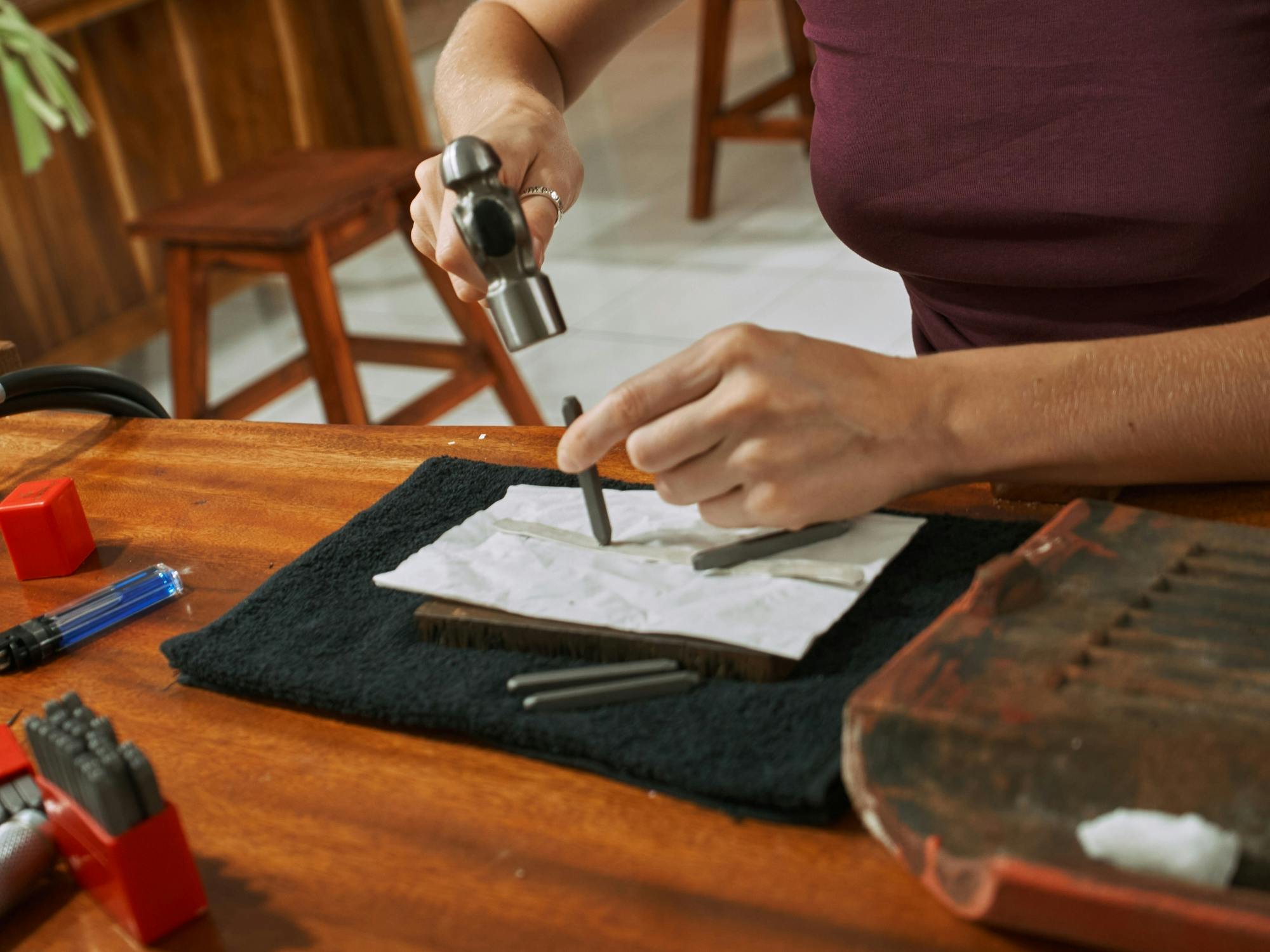 Hands-on silver jewellery workshop in Canggu