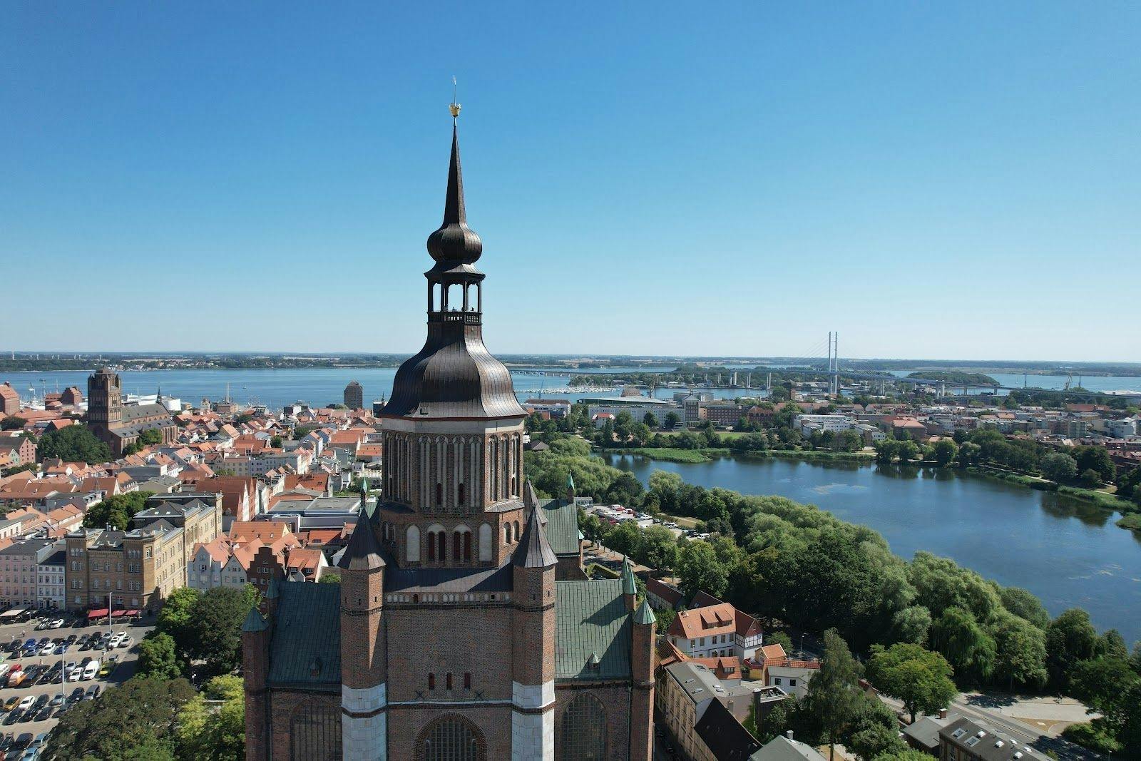 Stralsund Old Town highlights walking tour with audio guide