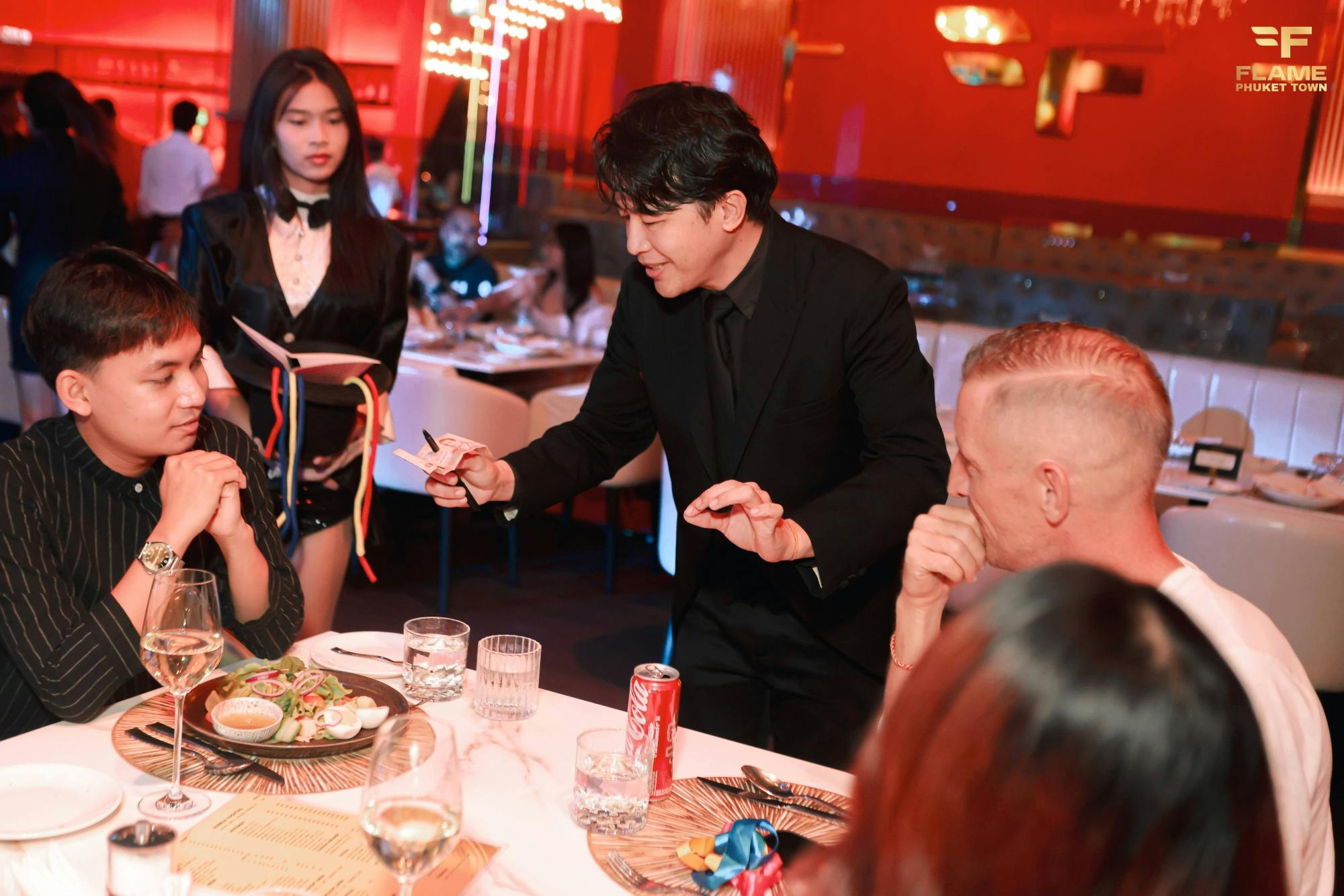 Dinner-and-show at Flame with night markets