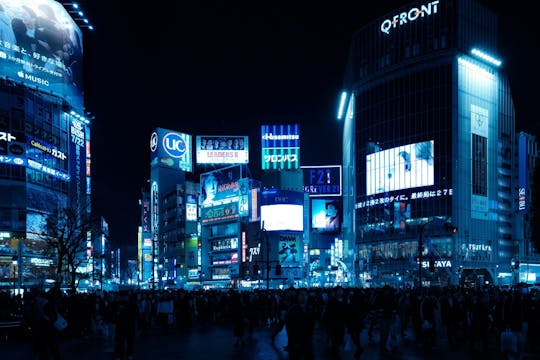 Shibuya guided walking tour and Shibuya Sky entrance tickets