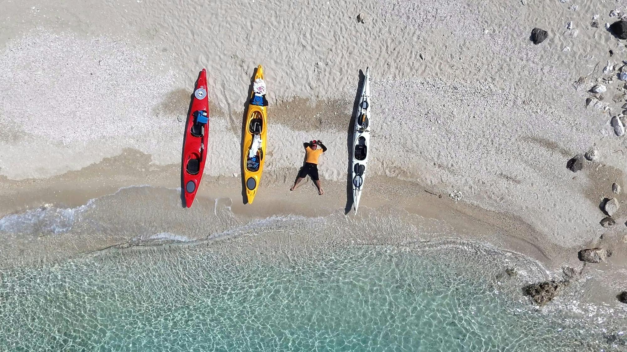 Half-day sea kayaking tour in Zante