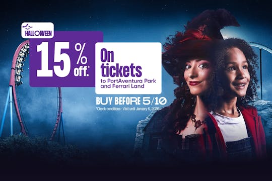 PortAventura Park and Ferrari Land tickets for 1, 2 and 3 days