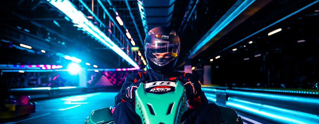 Elite karting session at F1® DRIVE in London