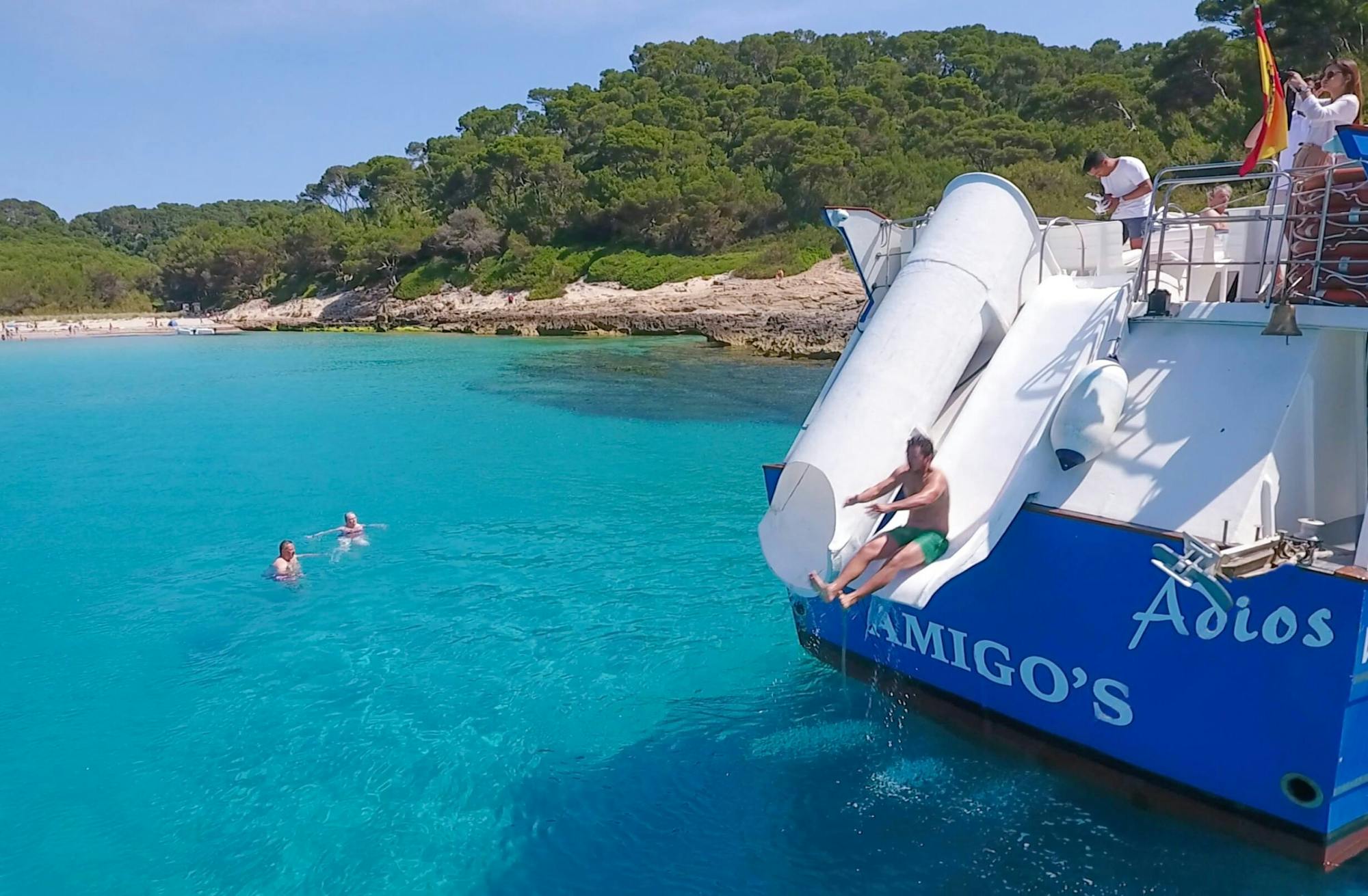Boat trip to Menorca’s hidden beaches from Cala Galdana