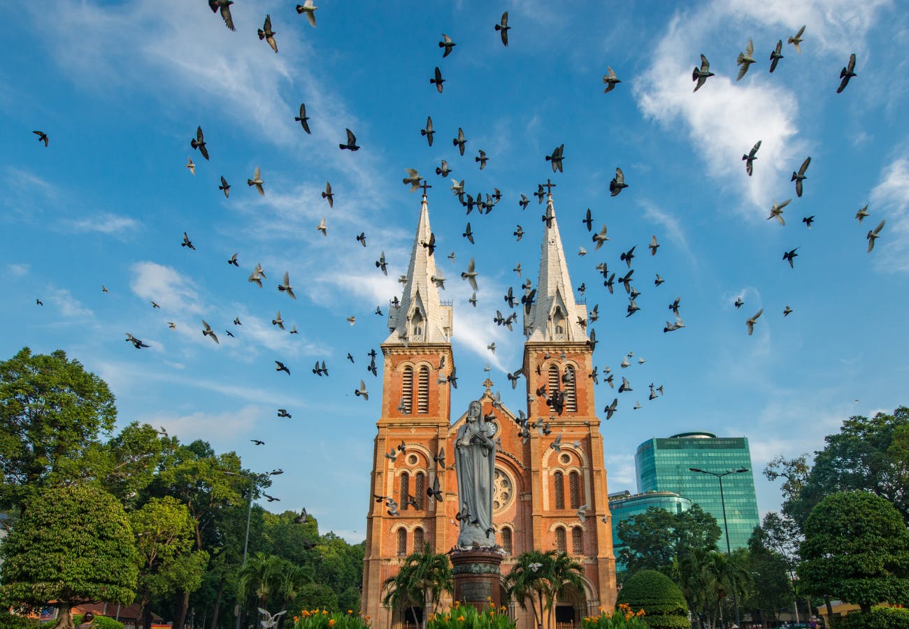 Ho Chi Minh City historical landmarks half-day guided tour