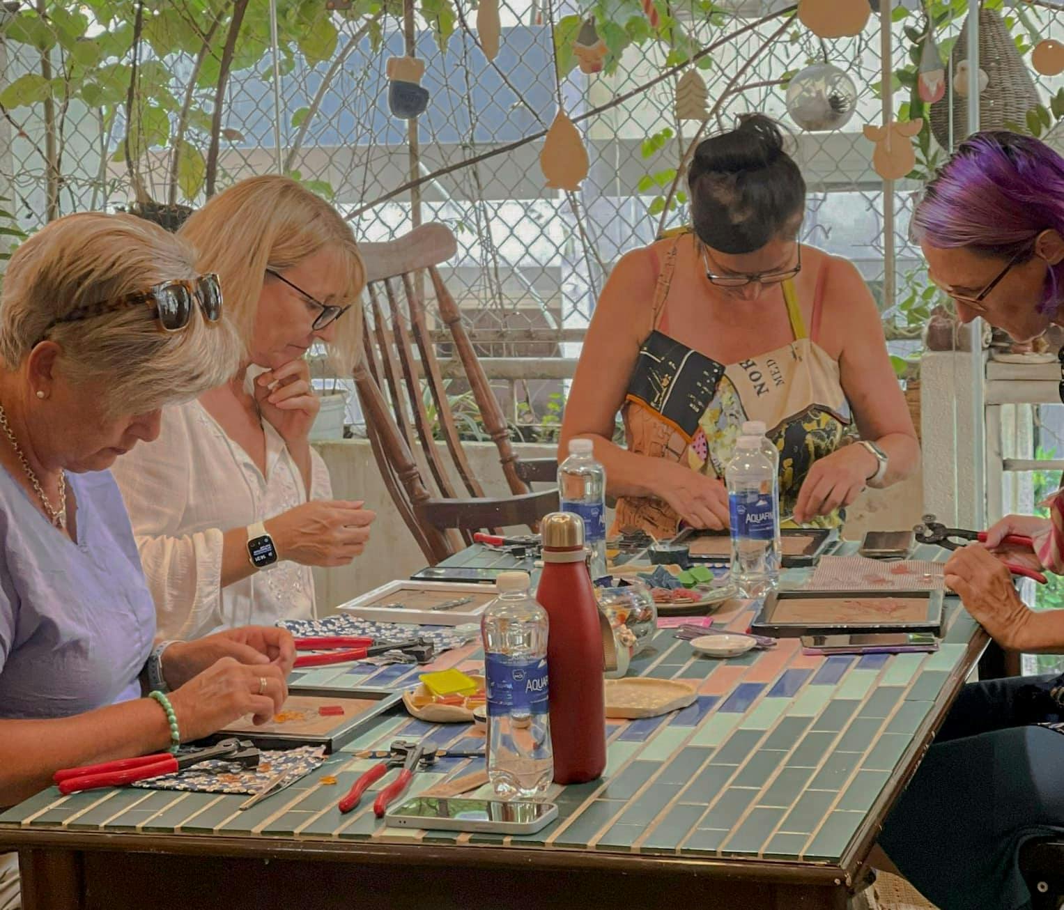 Mosaic art workshop experience in Ho Chi Minh City