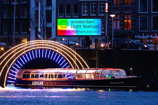 Amsterdam Light Festival Cruise from Central Station
