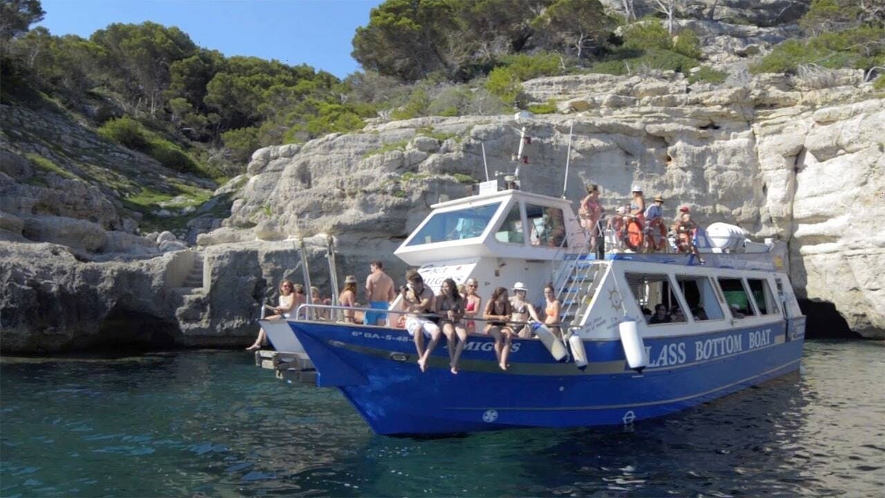 Boat trip to Menorca’s hidden beaches from Cala Galdana
