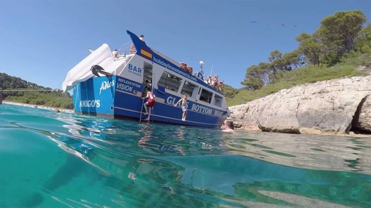 Boat trip to Menorca’s hidden beaches from Cala Galdana