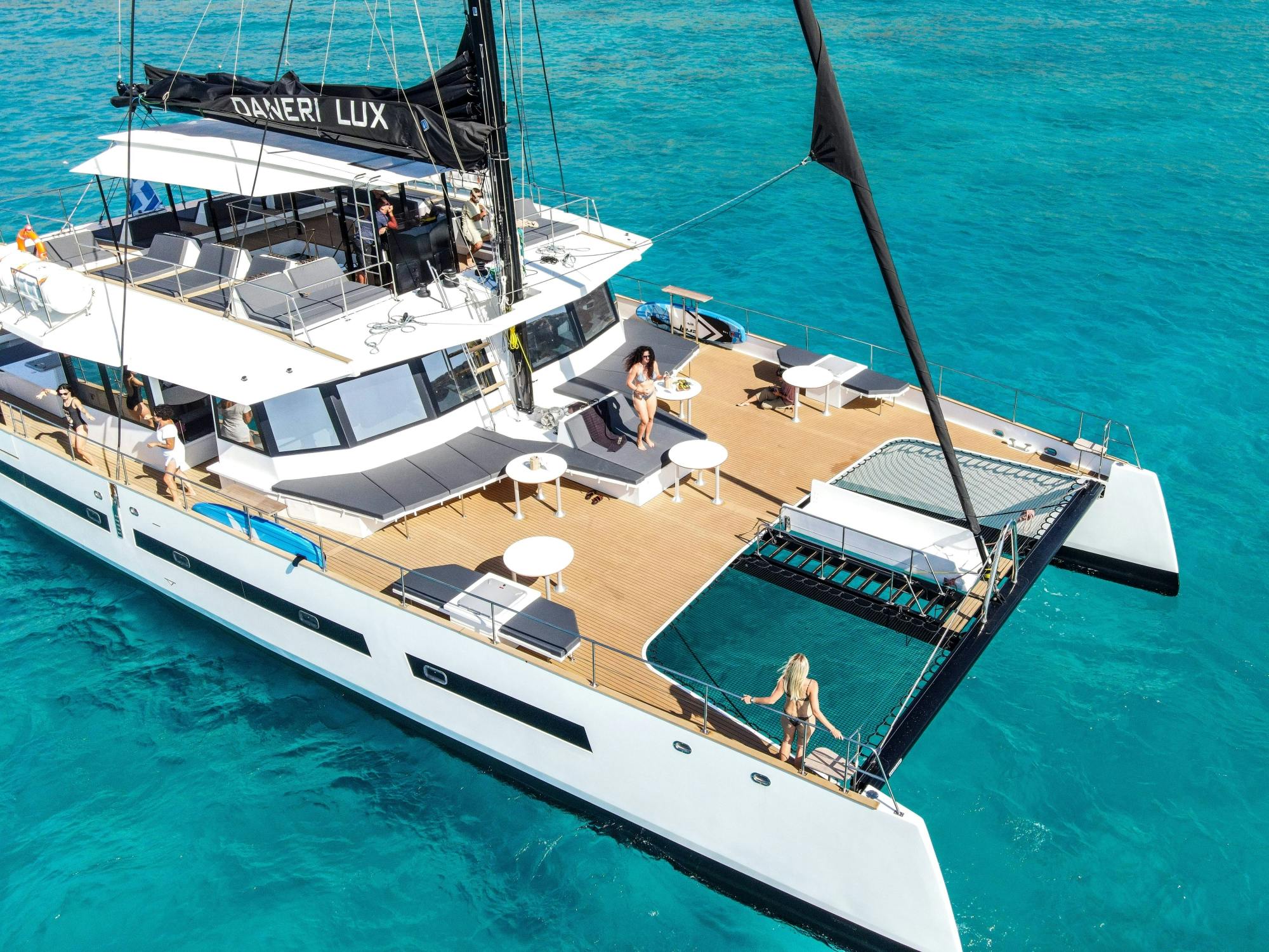 Balos and Gramvousa catamaran cruise in Crete