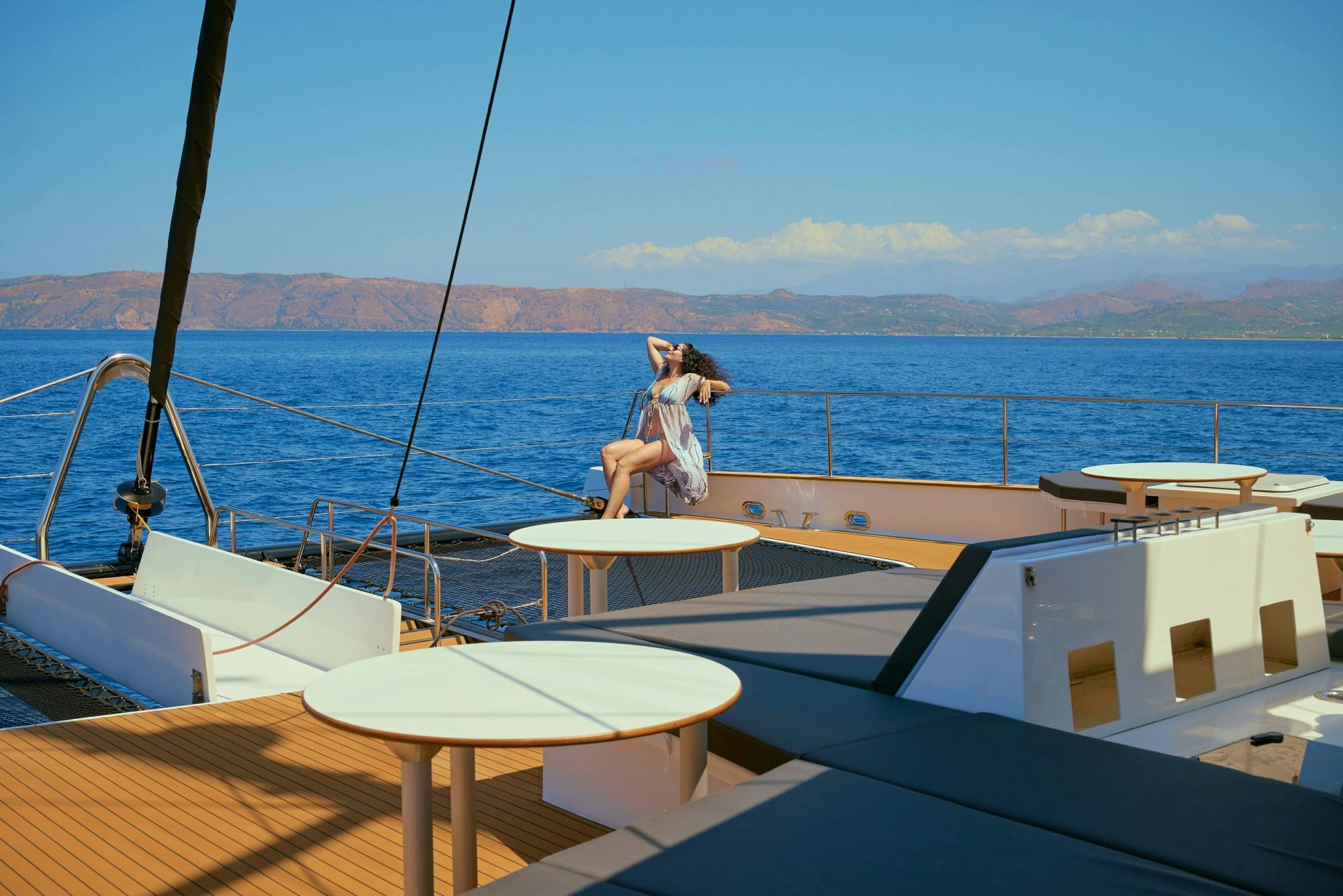 Balos and Gramvousa catamaran cruise in Crete