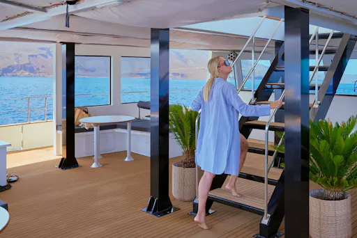 Balos and Gramvousa catamaran cruise in Crete