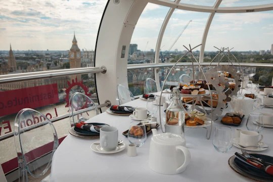 London Eye afternoon tea experience