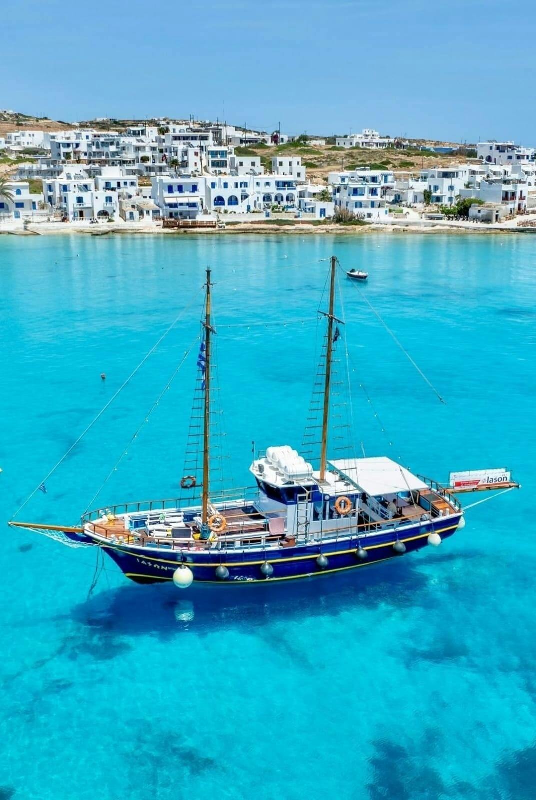 Koufonisia Islands boat cruise with barbecue