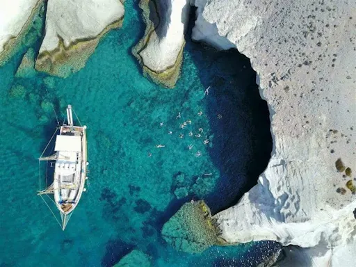 Koufonisia Islands boat cruise with barbecue