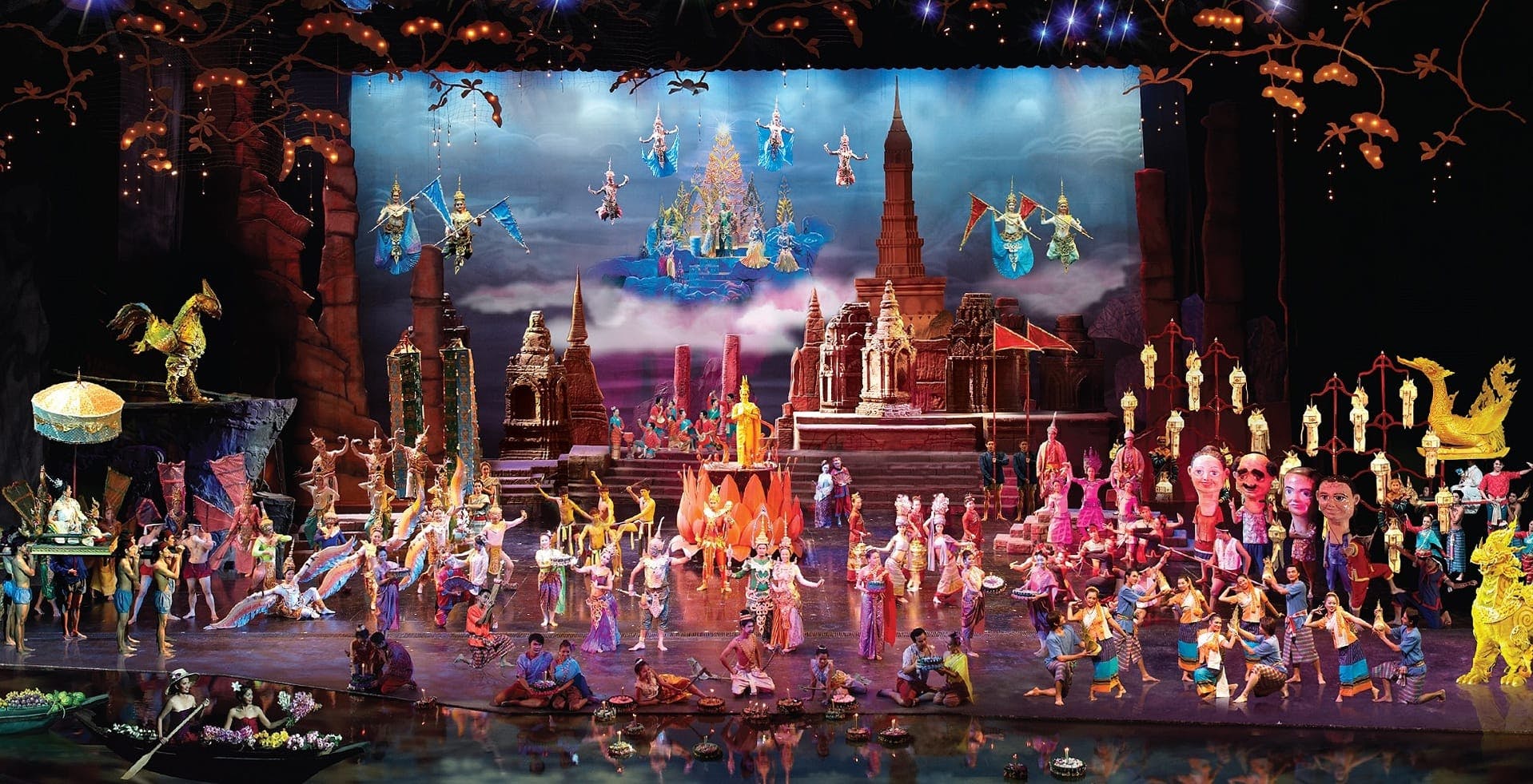 Evening Siam Niramit ticket silver class