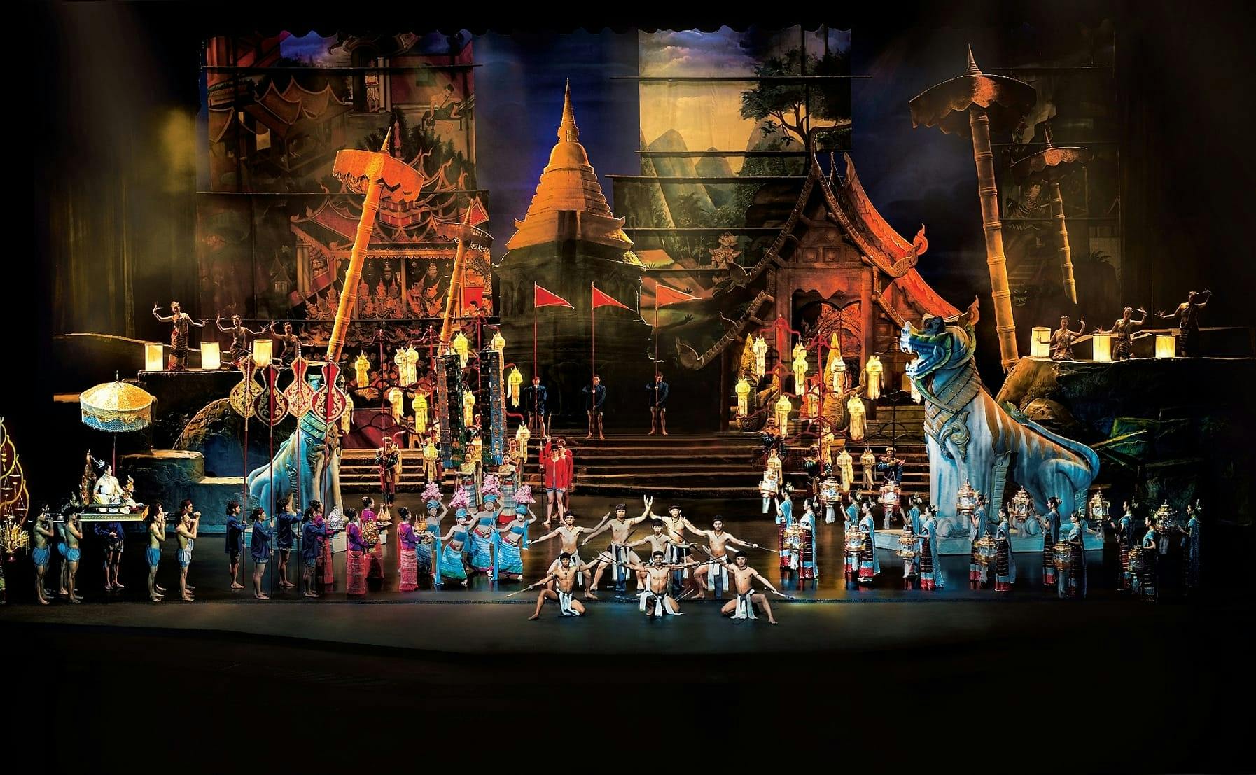 Evening Siam Niramit ticket silver class