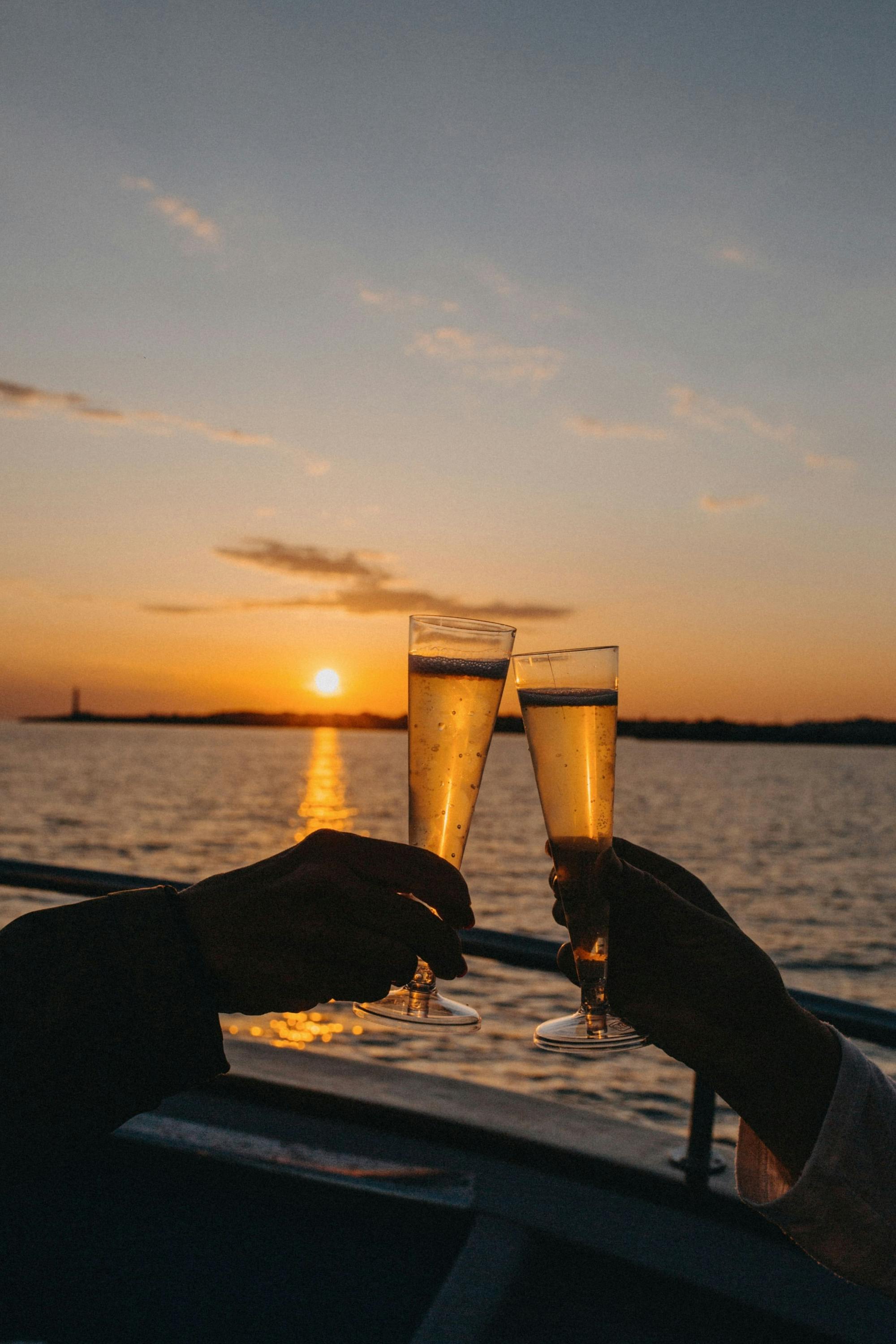 Two-hour sunset boat cruise from Cala’n Bosch