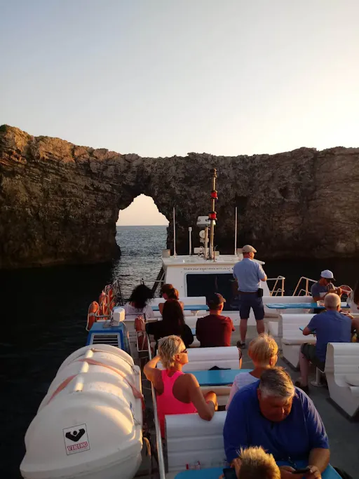 Two-hour sunset boat cruise from Cala’n Bosch