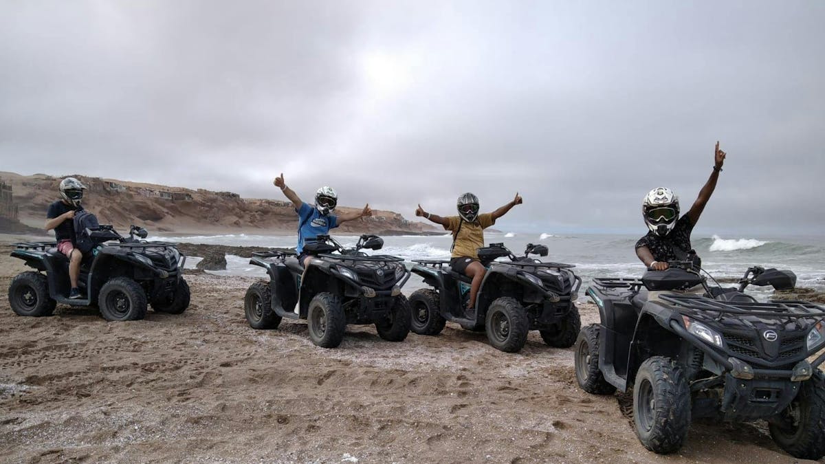 Da Agadir a Mirleft avventura in quad di 2 giorni con soggiorno in eco-lodge
