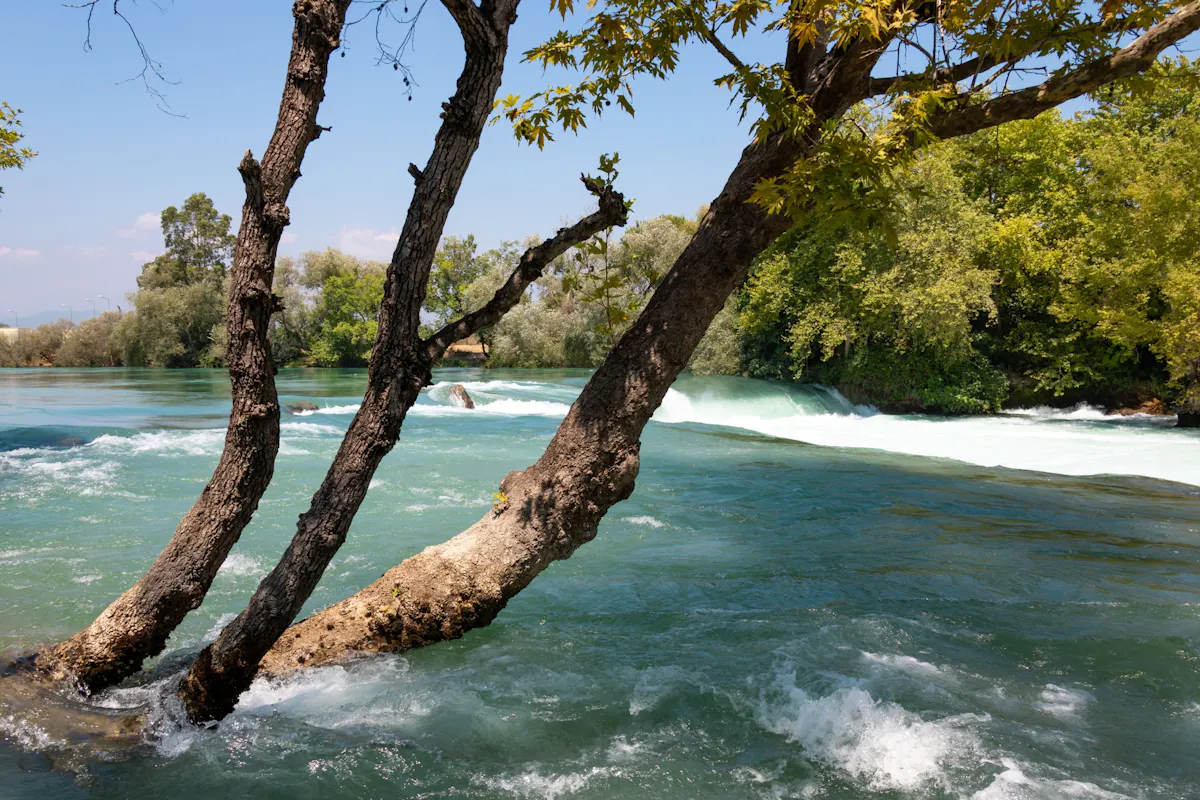 Manavgat Market & Waterfall Tour with Riverboat Cruise