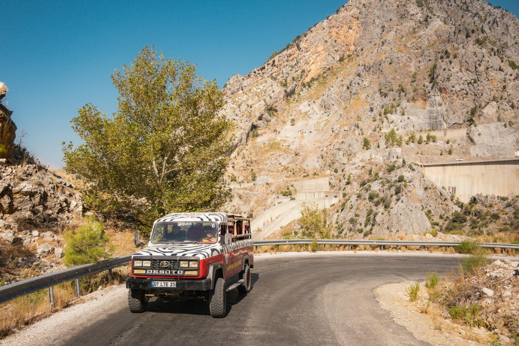 Green Canyon cruise and 4x4 tour with tree-planting