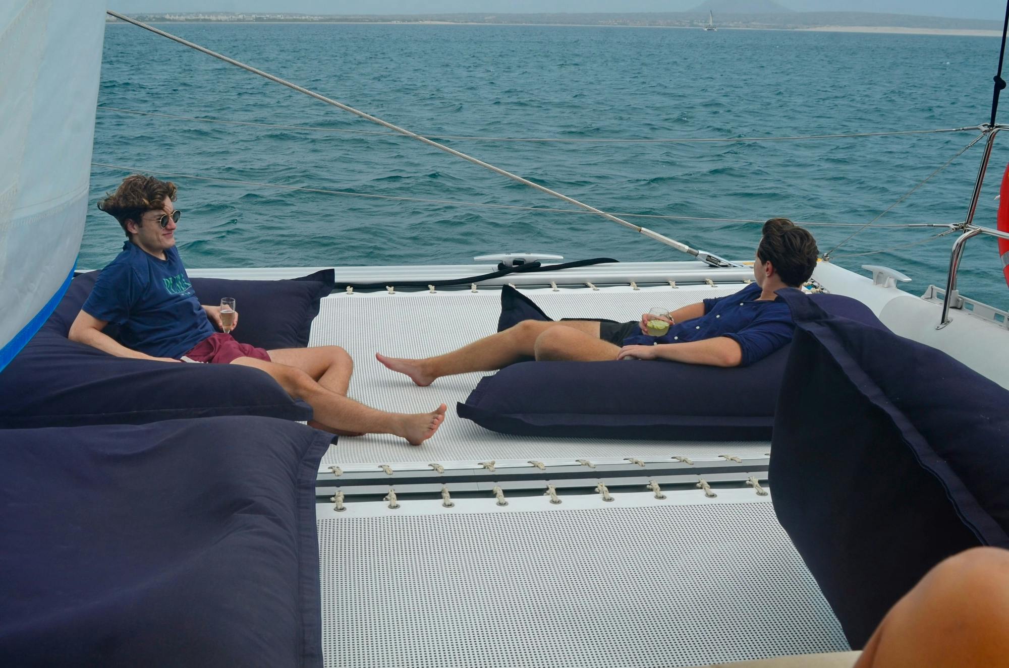 Boa Vista catamaran cruise with all-inclusive drinks and snacks