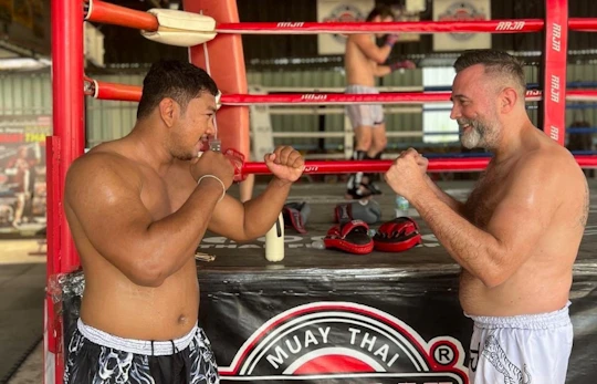 Private Muay Thai boxing class for beginners in Ayutthaya