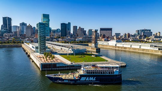 Sightseeing boottocht op de rivier in Montreal