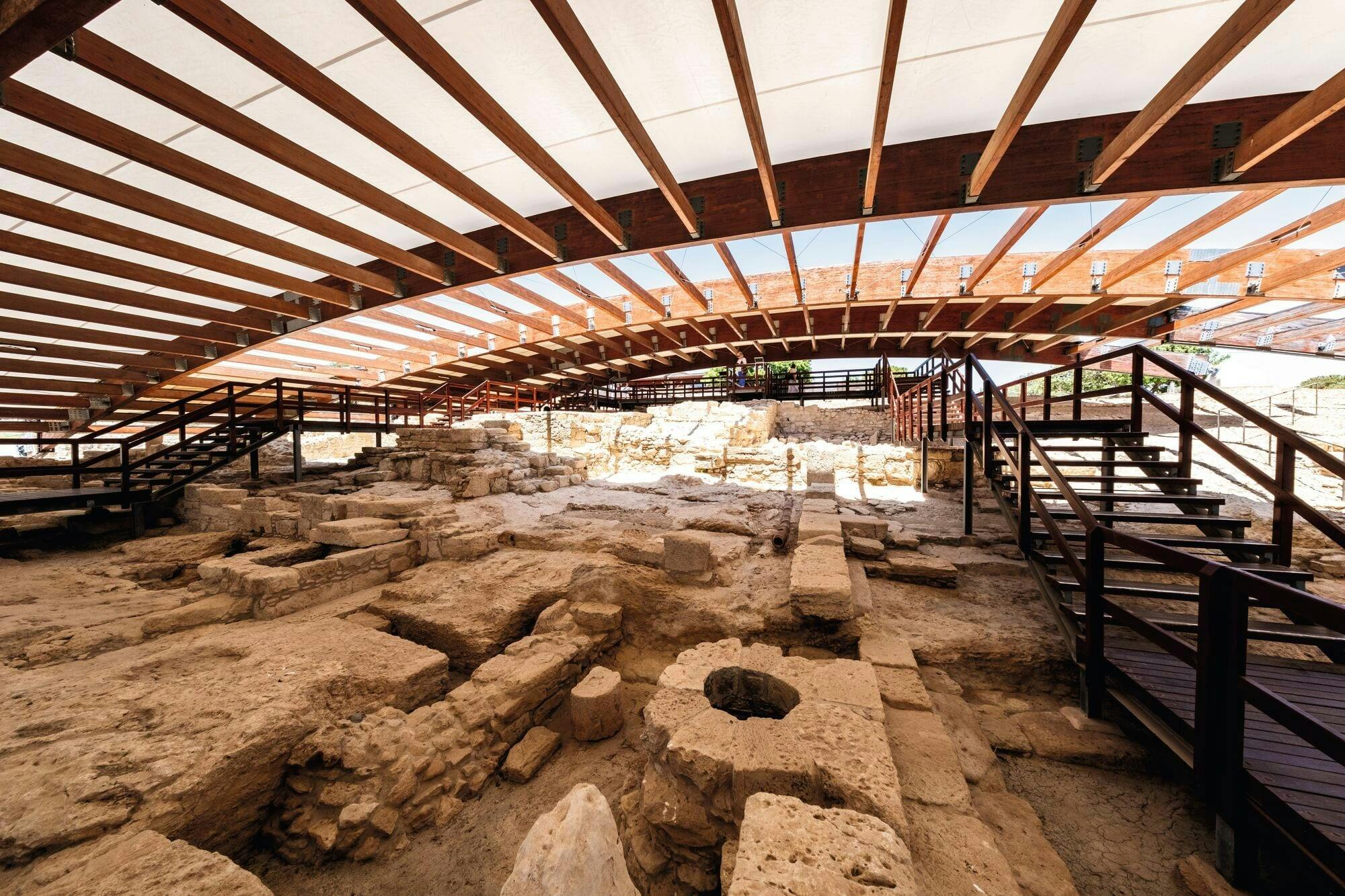 Ancient Kourion tour with Paphos Town visit