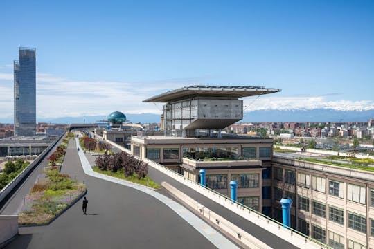 Turin hop-on hop-off tour with Pista 500 and Pinacoteca Agnelli